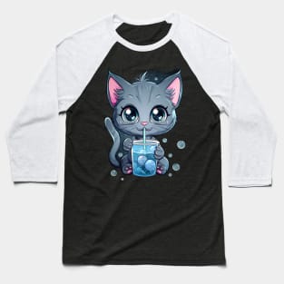 Kawaii Cat Accessories Baseball T-Shirt